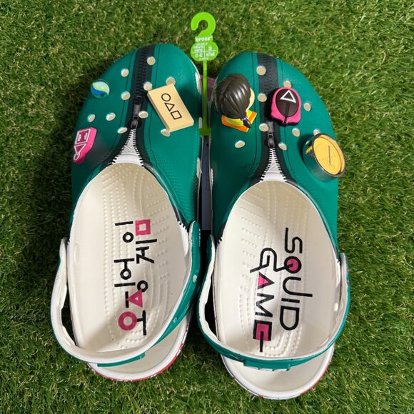 Crocs x Squid Game Classic Clog Sandals Shoes Men / Women 210224-90H NEW - Picture 3 of 11